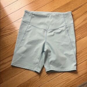 Zella Women's Mint Color Bike Shorts